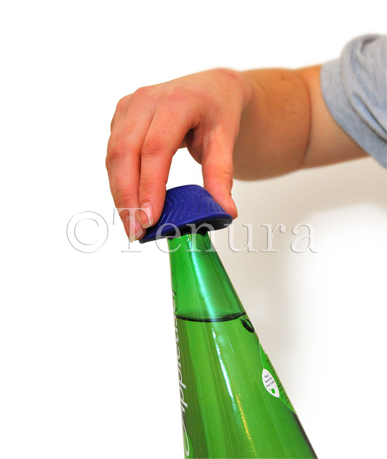 Ouvre-bouteilles en caoutchouc silicone Tenura – Paquet d'achat en gros de  25