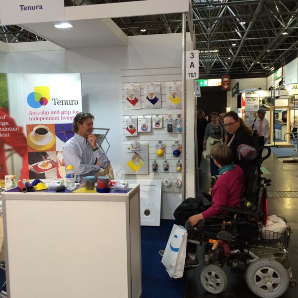 Visite de Tenura au salon Rehacare Visite de Tenura au salon Rehacare
