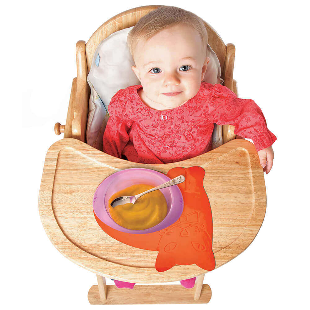 T-C-2-Orange-Cat-Childrens-Mat-Baby-Eating-Studio-1
