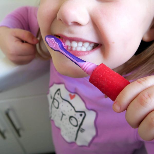 Poignee-de-couvert-enfant-rouge-brosse-a-dents Poignee-de-couvert-enfant-rouge-brosse-a-dents