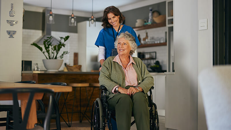 Elderly woman - safe homes blog image